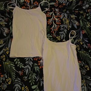 Aeropostale White Chemise Set
